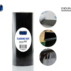 Endura Seal Non-Butyl Flashing Tape. Air Tight. Damp Proof. 25 year Guarenteed bond 250mm x 20mtr