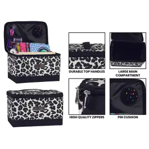 Sewing Case- Cheetah Print- Everything Mary EVM13201-1