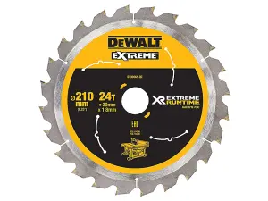 DEWALT XR FlexVolt Table Saw Blade 210 x 30mm x 24T