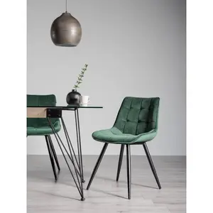 Baden Upholstered Dining Chair (Set of 2) Green