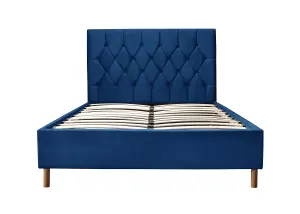 Birlea Loxley Double Bed Frame In Blue