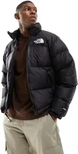 The North Face 1996 Retro Nuptse Down Puffer Jacket In Black - Black (Size: L)