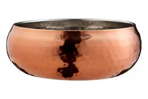 Maison by Premier Rose Gold Hammered Effect Small Bowl