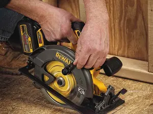 Dewalt DCS576N 54v XR Flexvolt Circular Saw 190mm + Guide Rail + Bag + Tstak