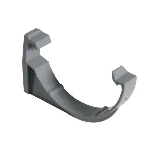 FloPlast Half Round 75mm Gutter Fascia Bracket Grey