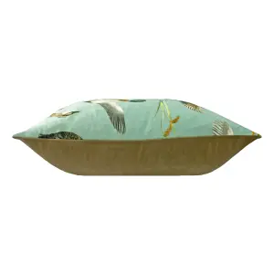 Evans Lichfield Country Duck Pond Rectangular Feather Filled Cushion