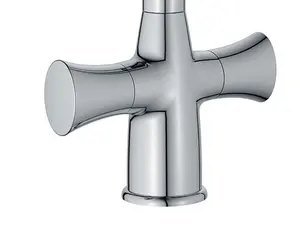 Bristan Kurve Monobloc Sink Mixer Chrome Taps Kitchen Tap Deck Mount