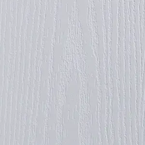 Arched 2 panel Unglazed Arched White Woodgrain effect Internal Door, (H)2032mm (W)813mm (T)35mm