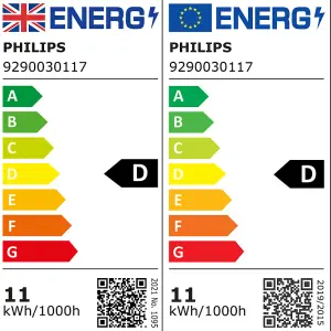 Philips Classic E27 13W 1521lm Frosted A60 Warm white & neutral white LED Dimmable Light bulb