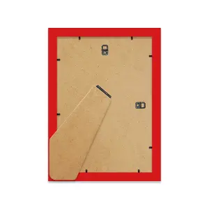 A5 Red Picture Frame Fits A5 (14.8 x 21cm - 5.8 x 8.3in) Poster, Photo, Artwork, or Print.