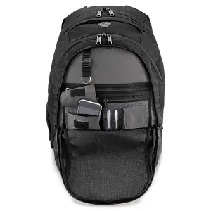 Quadra Vessel Laptop Backpack Bag - 26 Litres Black (One Size)