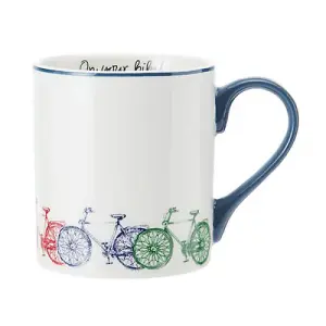 Mikasa Bike 280ml Straight-Sided Mug