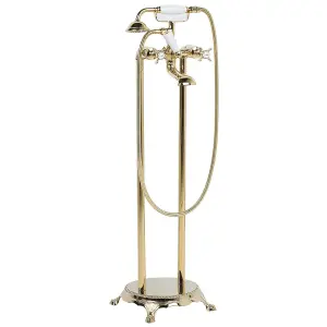 Freestanding Bathtub Faucet HEBBE Gold