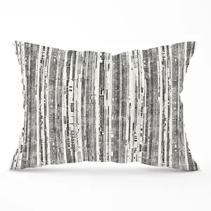 Washed Out Canvas Pattern Cushions 33cm x 48cm