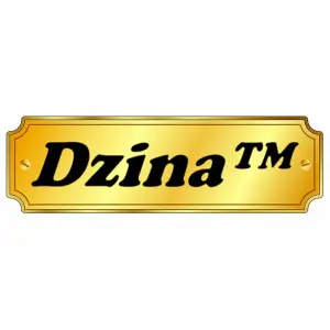 Dzina Cabin Hook Silent Pattern 300mm (12 Inch) Brass, Pack of 1