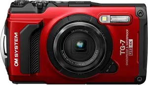 OM System Tough TG-7 Compact Action Camera Red