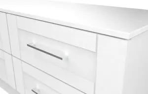 Ripon 4 Drawer Bed Box in White Ash (Ready Assembled)