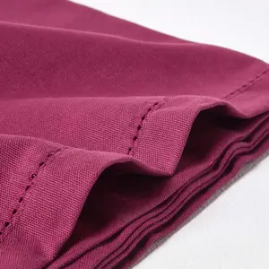 Homescapes Plum Cotton Round Tablecloth 178 cm