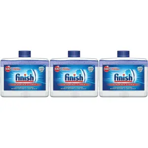 Finish Dishwasher Cleaner original , 250ml (Pack of 3)