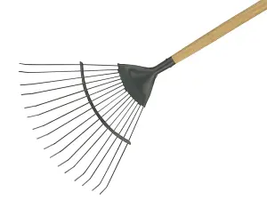 Kent & Stowe 70100262 Carbon Steel Lawn & Leaf Rake FSC K/S70100262