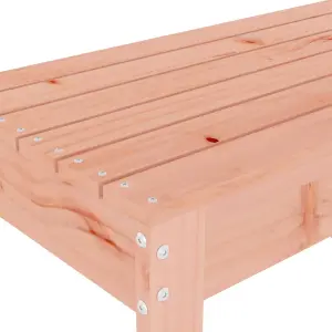 Berkfield Garden Bench 110x38x45 cm Solid Wood Douglas