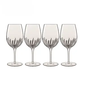 Luigi Bormioli Mixology Clear Round Dishwasher Safe Spritz Wine Glasses Set 570ml Pack of 4