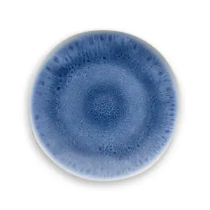 Huerta Glaze 22cm Melamine Salad Plate Indigo