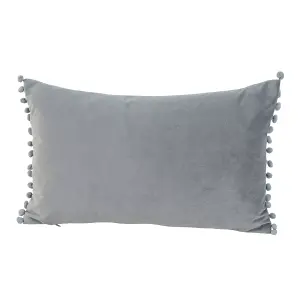 GoodHome Valgreta Grey Rectangular Indoor Cushion (L)30cm x (W)500cm