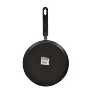 KitchenCraft Lightweight Aluminium 24cm Crepe / Pancake Pan Ensure Easy Flipping