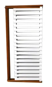 Folding Bamboo Shoe Rack/Organizer Shelf-3 Tier