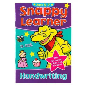 Alligator Snappy Learner Handwriting Activity Book Multicoloured (One Size)