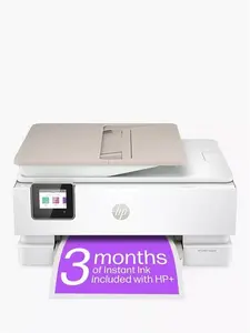 HP ENVY Inspire 7920E All-In-One Printer, HP+ Enabled & HP Instant Ink Compatible, White