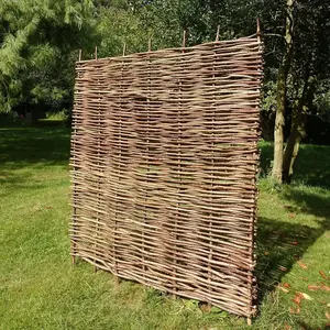 5ft x 6ft Hazel Hurdle Fence Panel Premium Weave