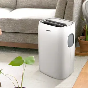 Igenix IG9919 9000 BTU 4-in-1 Portable Air Conditioner, White