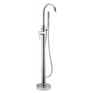 RAK Prima Tech Polished Chrome Freestanding Bath Shower Mixer Tap Solid Brass