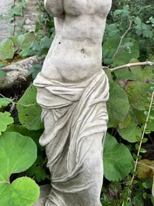 Venus De Milo Stone Garden Statue Outdoor Ornament Greek Roman Lady Sculpture