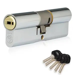 XFORT COLOSSUS 3 Star Kitemarked Euro Cylinder Lock 45EX/50 (95mm)