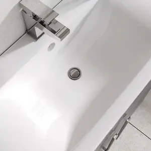 Whitfield 515mm Single Bathroom Vanity with Integrated Ceramic Basin Grey