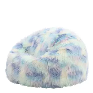 icon Unicorn Classic Faux Fur Bean Bag Chair