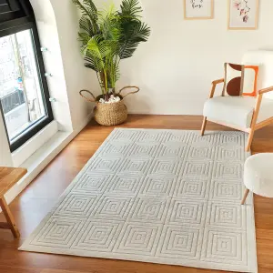 SAKURA In- /Outdoor Boho Skandi Area Rug 160 x 220 cm