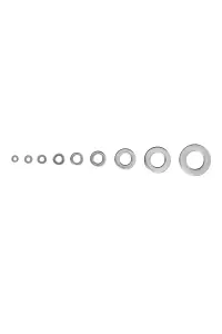 900Pcs Stainless Steel Flat Washers Assortment for DIY and Industrial Applications