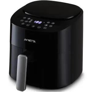 NETTA 4.2L Digital Air Fryer - Adjustable Temperature Control and Timer