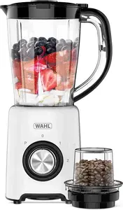 Wahl WL0122 500W 1.5L Table Blender With Grinder - White | Robert Dyas