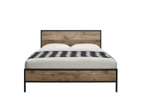 Birlea Urban Double Bed Rustic