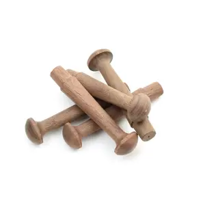 Walnut Shaker Peg 3.5"/90mm - Pack of 5