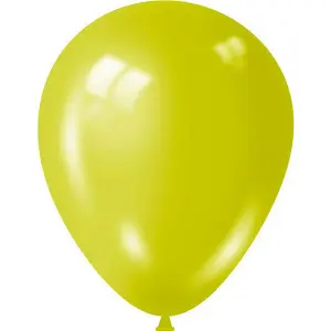 Globos Payaso Fantasia Latex Balloons (Pack of 20) Yellow (One Size)