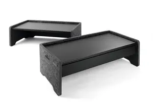 Durable Felt Lined Metal Drawer for Monitor Riser Stand - 47 x 22 cm