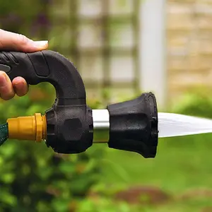 Multi-functional Handheld Watering High Pressure Garden Spray - Variable Power - Comfortable Grip Handle