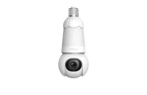 IMOU Bulb 2K Outdoor Cam- Outdoor & Indoor Pan & Tilt Smart Wi-Fi 2-in-1 Bulb & Security Camera