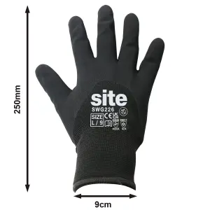 Site Safety gloves, Large